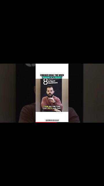 Do this when you’re thinking of your next product…