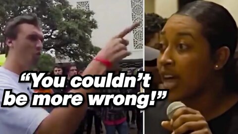 Ace Reacts To Race Baiting Liberal Getting Annihilated By Charlie Kirk #charliekirk