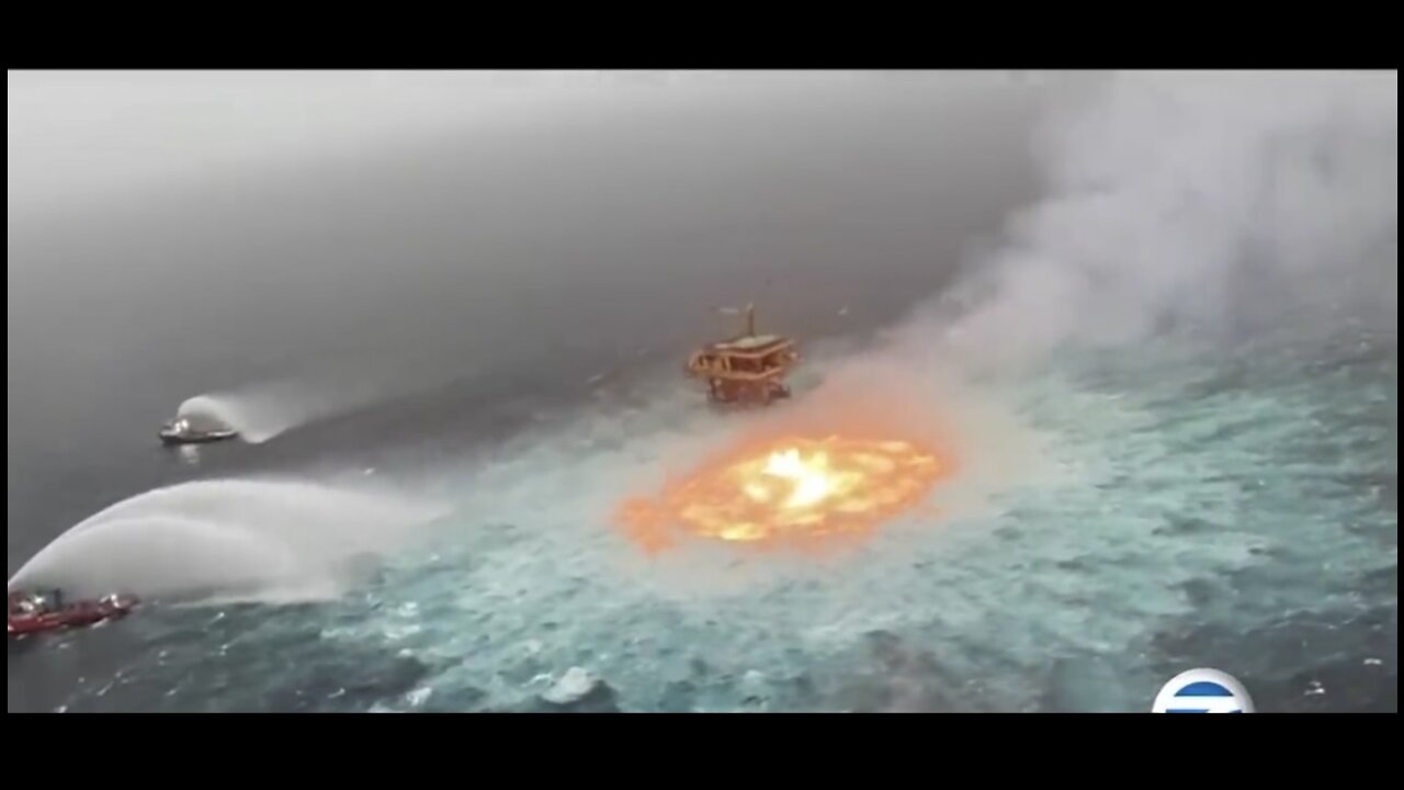 OMG Fire In Gulf Of Mexico
