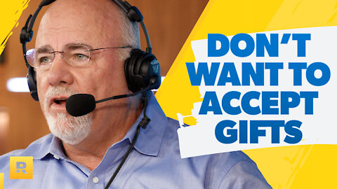 We Don't Want To Accept Gifts Bought On A Credit Card