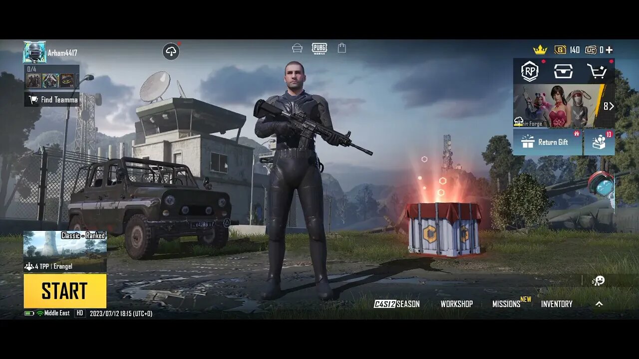 very insane gameplay of PUBG mobile noob ending