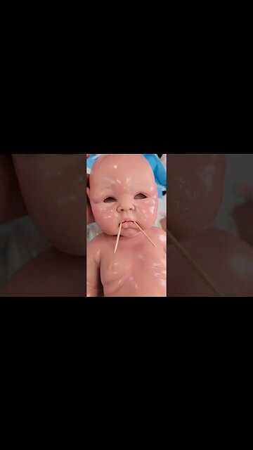 Painting - How Silicone Baby Dolls Come To Life #shorts