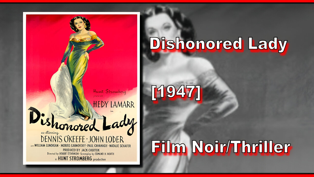 Dishonored Lady (1947) | FILM NOIR/THRILLER | FULL MOVIE