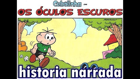 Cebolinha em-Os óculos escuros | Gibis do Rapha