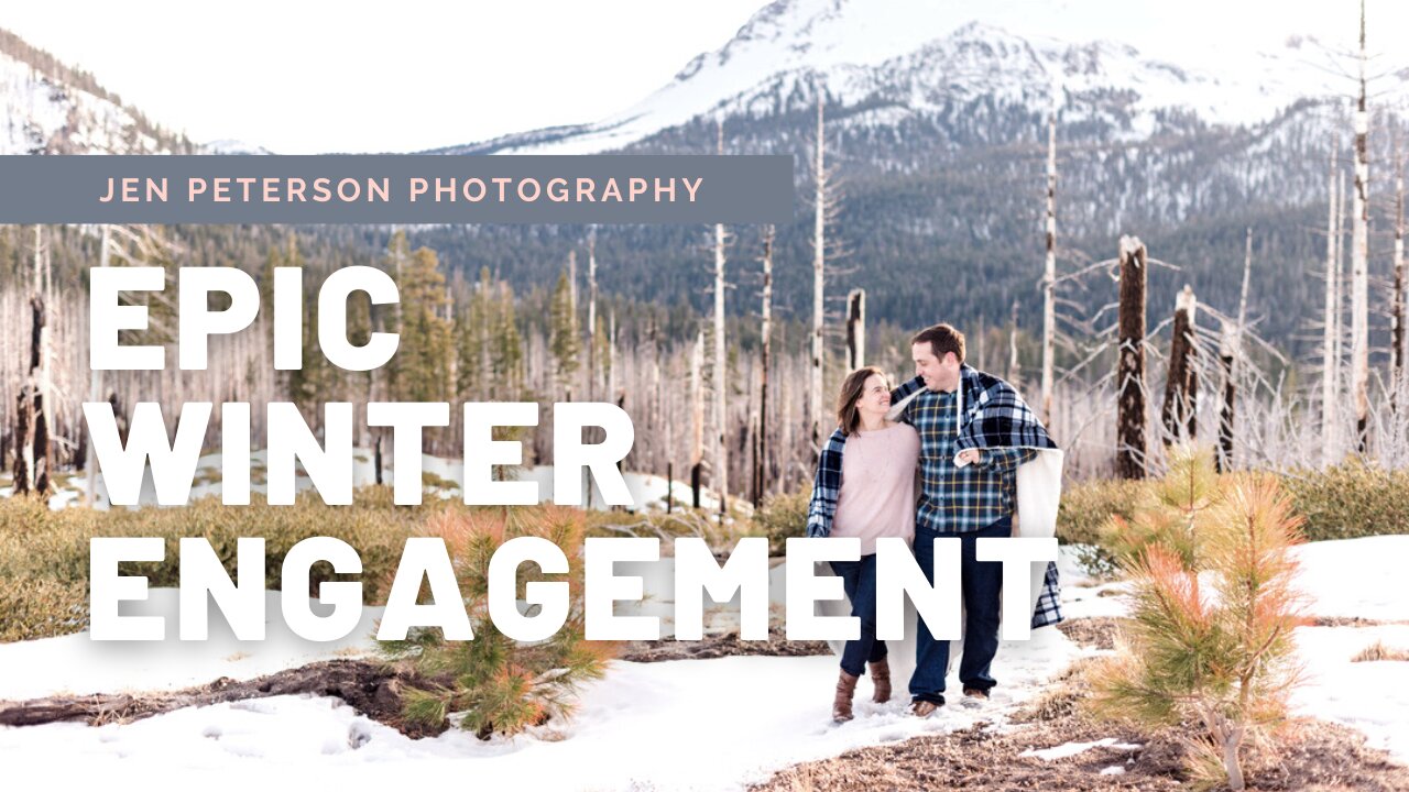 Epic Winter Engagement Session | NorCal Wedding Photographer