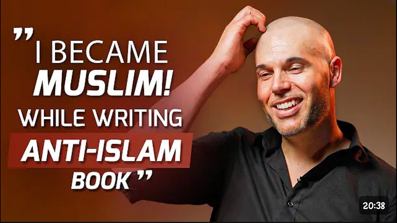 While writing anti-islam book He became Muslim