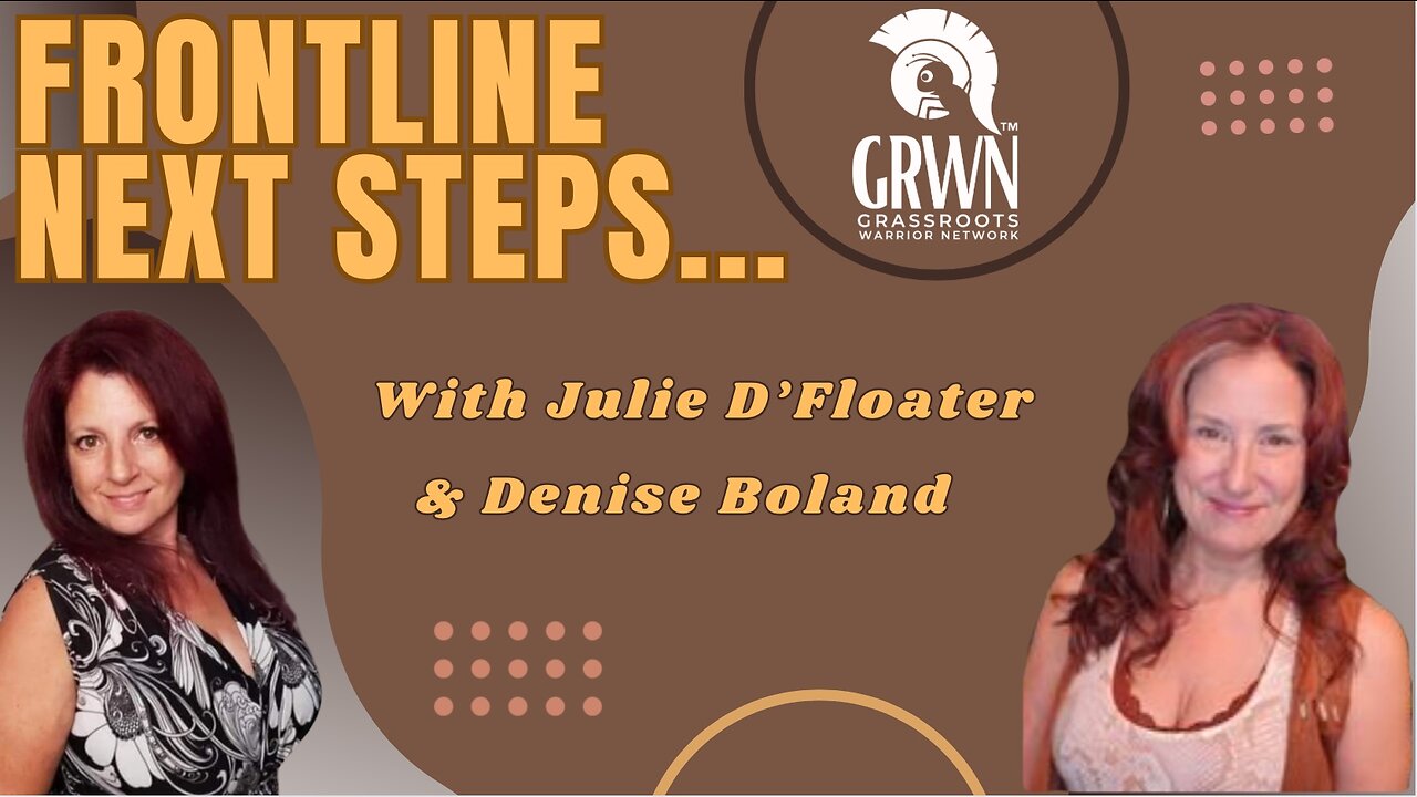 Frontline Next Steps w/ Julie D'Floater...