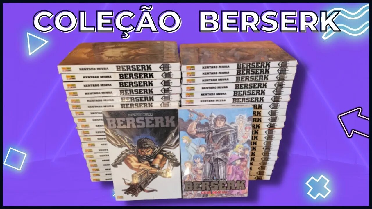 Coleção Berserk - Unboxing