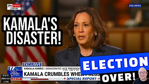 OPINION: THIS CHANGES THE ELECTION! KAMALA HARRIS FREEZES DURING FOX INTERVIEW