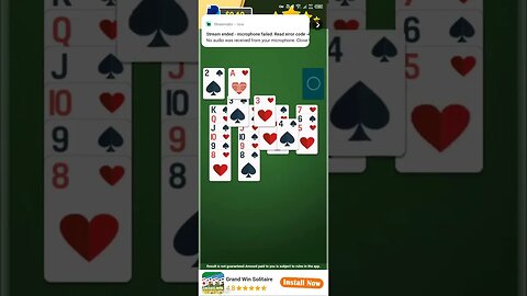 GRAND WIN SOLITAIRE WIN 1000 DOLLAR INSTANTLY