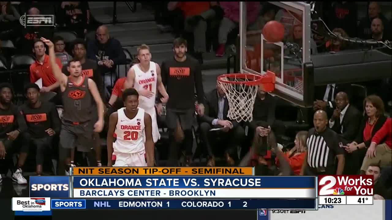 Oklahoma State Basketball beats Syracuse, 86-72 in NIT Season Tip-Off Semifinals