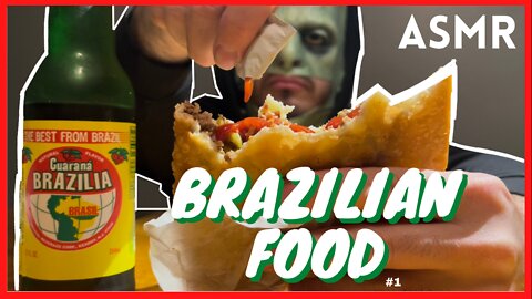 ASMR PASTEL WITH MEAT + GUARANA GRINGO + CHURROS | Frank Starving ASMR