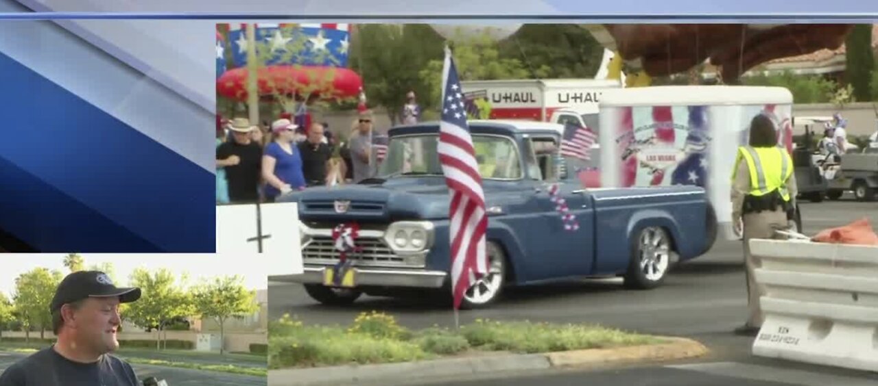 Before the 4th of July parade in Summerlin