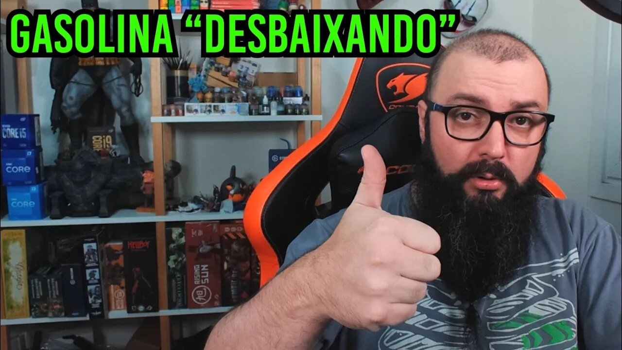 Gasolina Desbaixando !