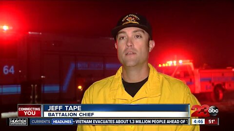 KCFD responds to fire that leaves one victim hospitalized