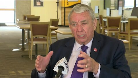 Former Gov. Thompson talks COVID-19 vaccines and returning to in-person classes at UW