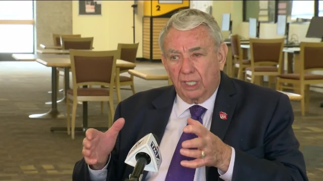 Former Gov. Thompson talks COVID-19 vaccines and returning to in-person classes at UW