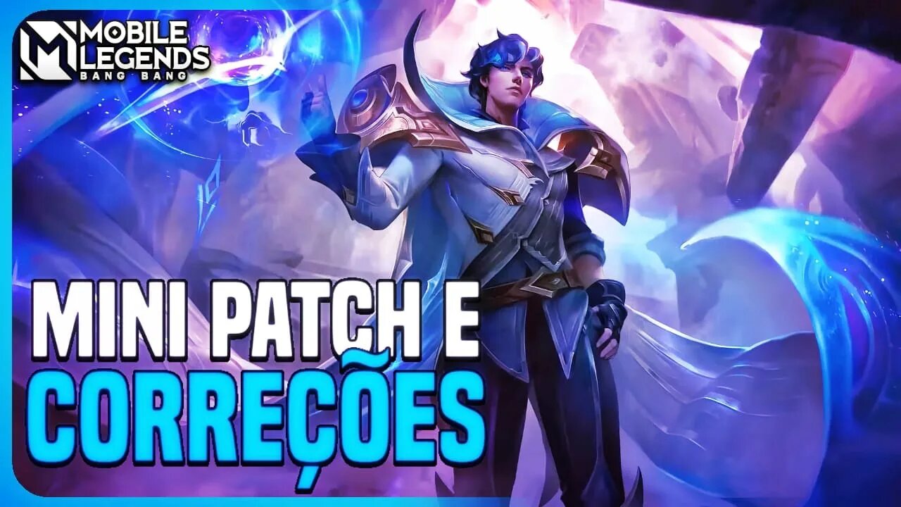 MINI PATCH NOTES E CORREÇÃO DE BUG E ANOMALIA DE ITENS NO JOGO | PATCH NOTES | MLBB