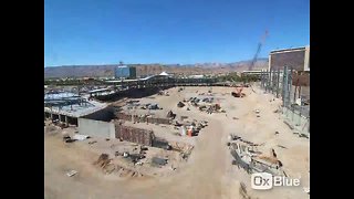 Las Vegas Ballpark progress timelapse