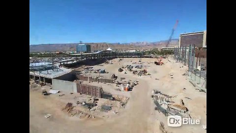 Las Vegas Ballpark progress timelapse