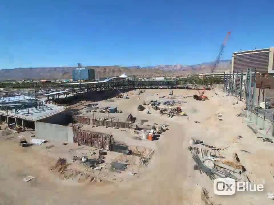 Las Vegas Ballpark progress timelapse