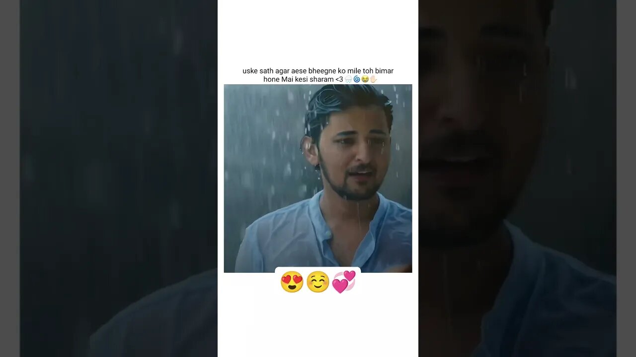 Baarish 😍💞 ! #darshanraval x #mahiyejinnasohna