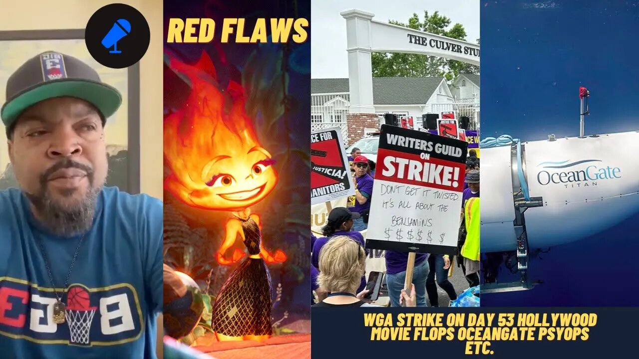 Red Flaws: WGA Strike At Day 53Ice Cube Gatekeepers Chicago Mother 14-Year-Old Son Charged!