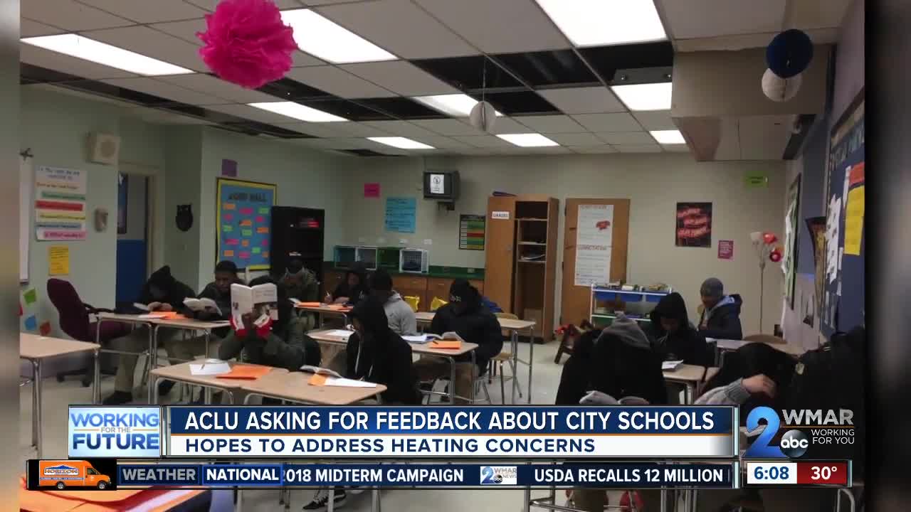 ACLU posts survey to hear city schools' heat issues