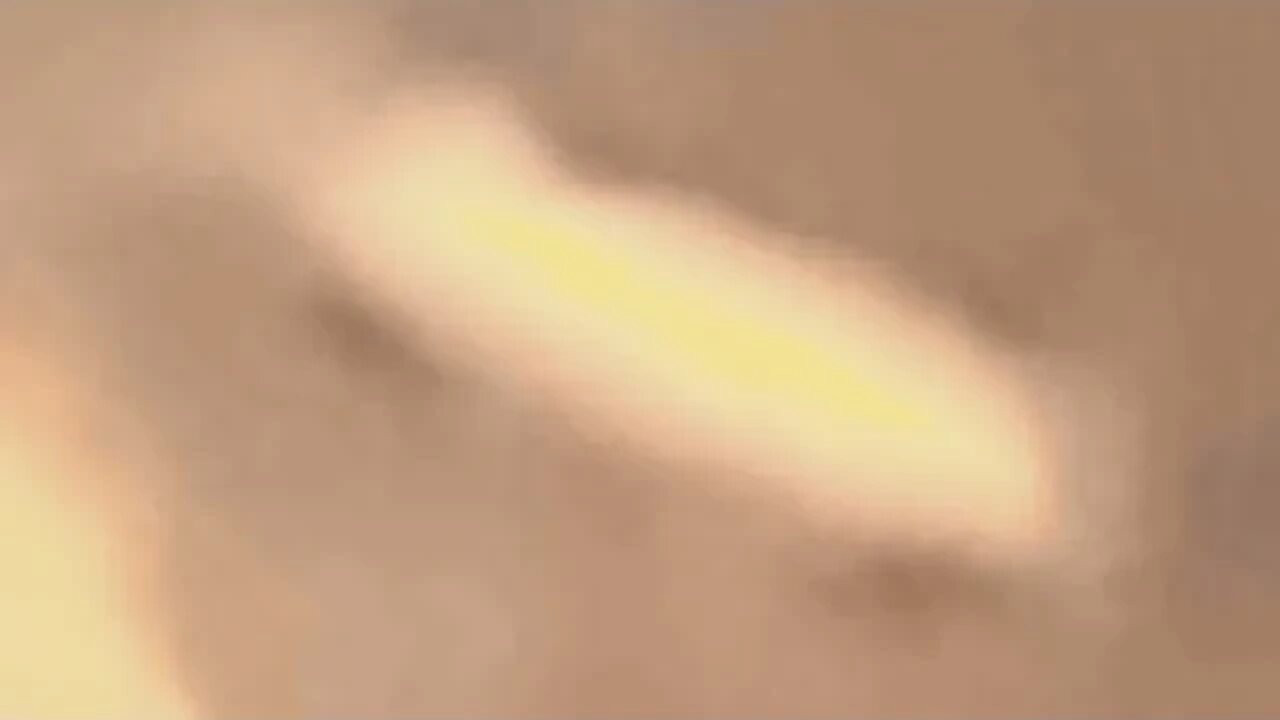 very bright UFO in and out