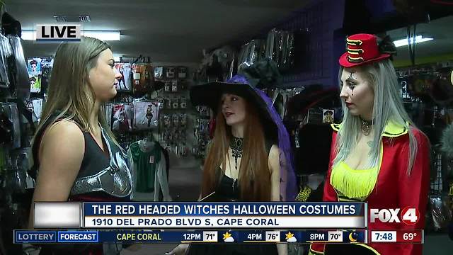 The Red Headed Witches Halloween Costumes