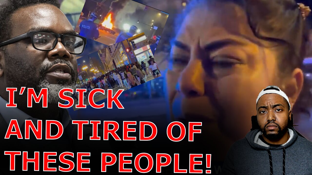 WOKE Chicago Mayor Begs People Not To 'Demonize' Black Teenagers Rioting And Destroying The City!