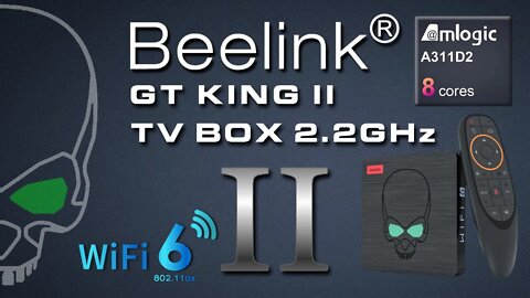Beelink GT King II Amlogic A311D2 Octa-Core Gaming TV Box 💀