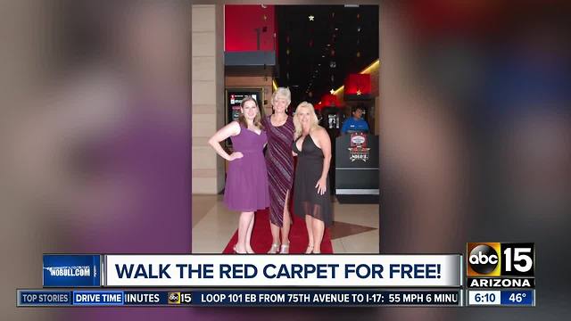 Walk the red carpet for free!