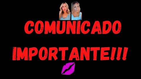 COMUNICADO IMPORTANTE