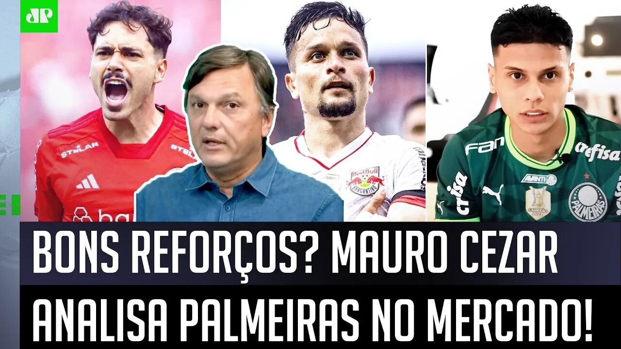 "É um clube com DINHEIRO, gente! Esse MERCADO do Palmeiras pra mim tá MUITO..." Mauro Cezar ANALISA!