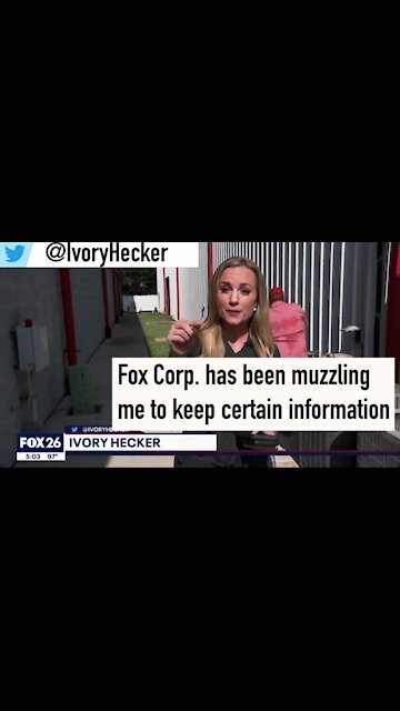Whistleblower FOX news TV reporter Ivory Hecker suspended immediately