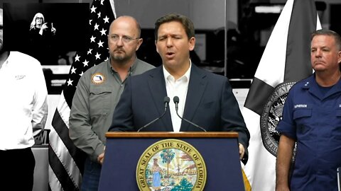 "Give me a break! That is NONSENSE!" DeSantis shreds reporter's dumb question about Hurricane Ian