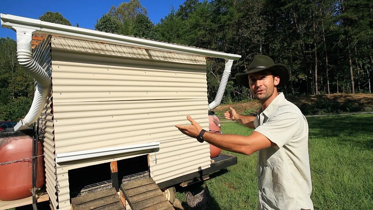 Two Awesome Mobile Chicken Coop Designs