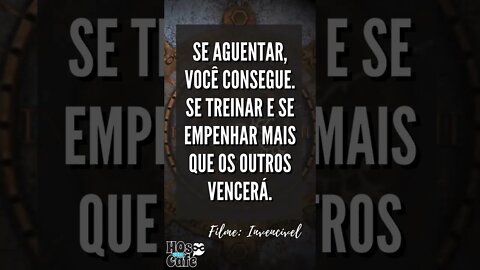 Frase do Filme Invencível | #shorts