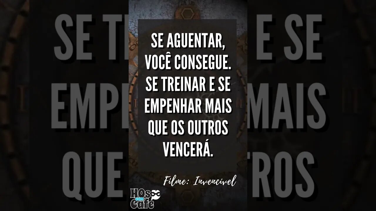 Frase do Filme Invencível | #shorts