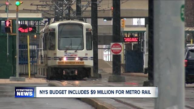 NYS budget includes $9 million for Buffalo light rail