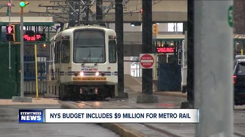 NYS budget includes $9 million for Buffalo light rail
