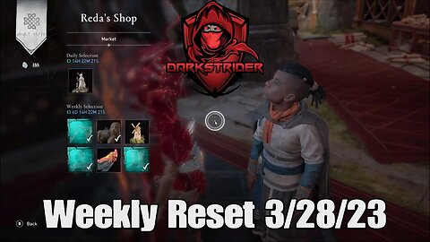 Assassin's Creed Valhalla- Weekly Reset 3/28/23