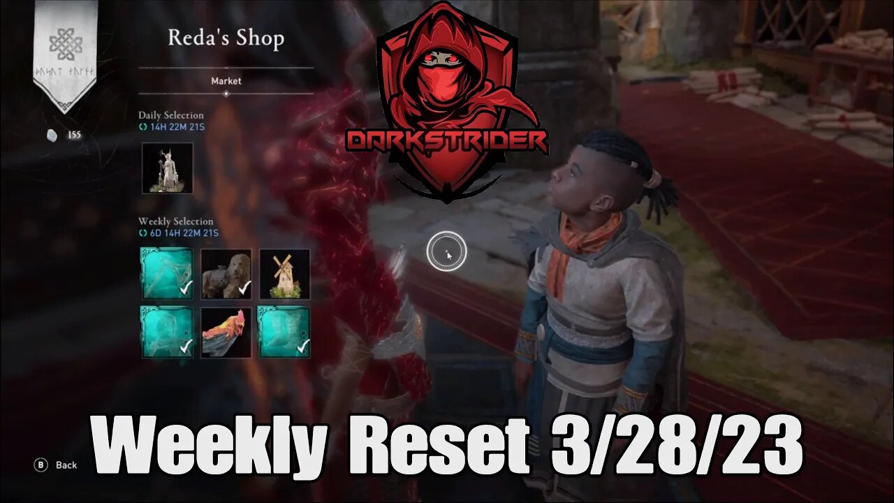 Assassin's Creed Valhalla- Weekly Reset 3/28/23