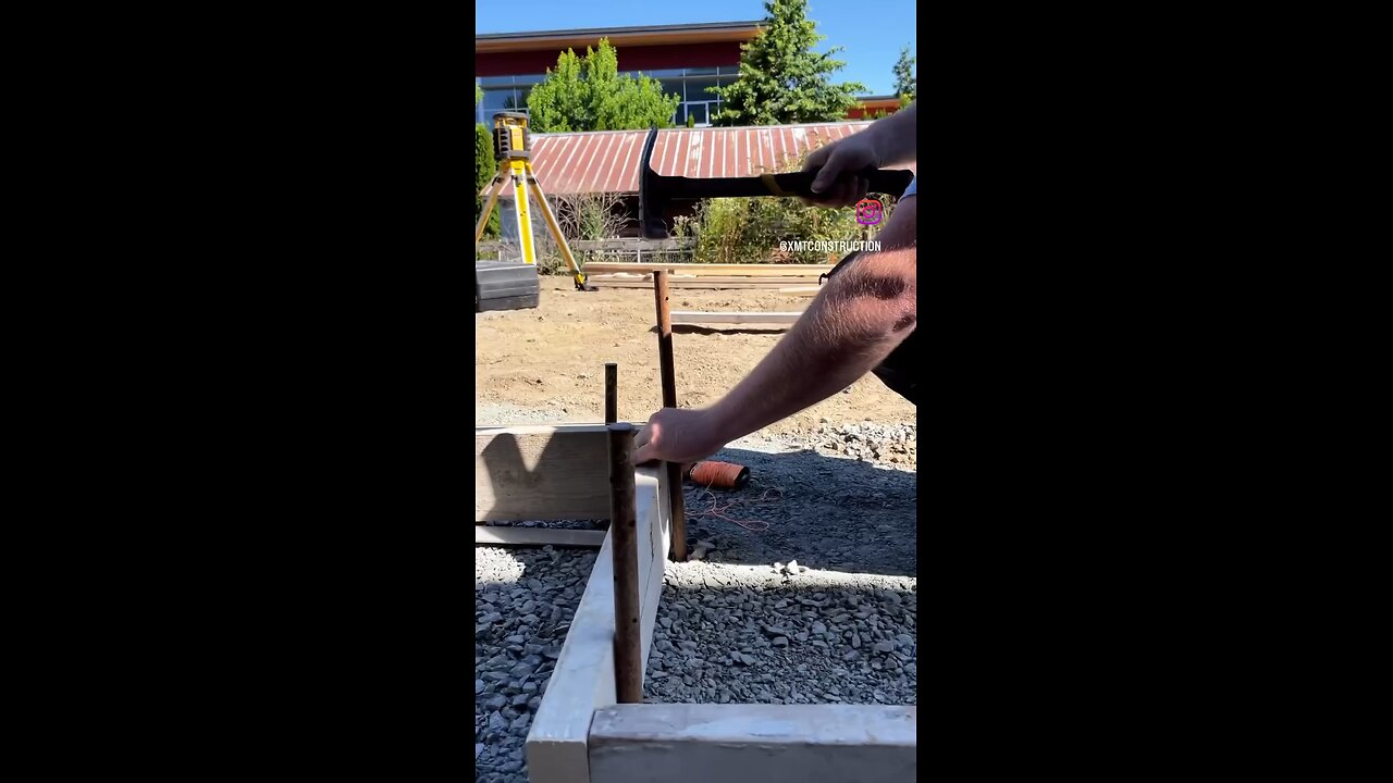 Getty ready for concrete!