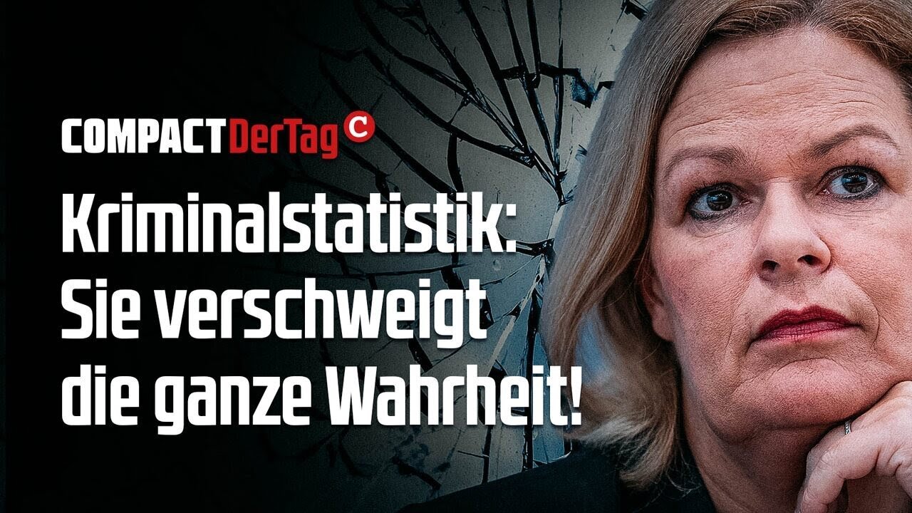 Kriminalstatistik: Sie verschweigt die ganze Wahrheit!💥@COMPACTTV🙈