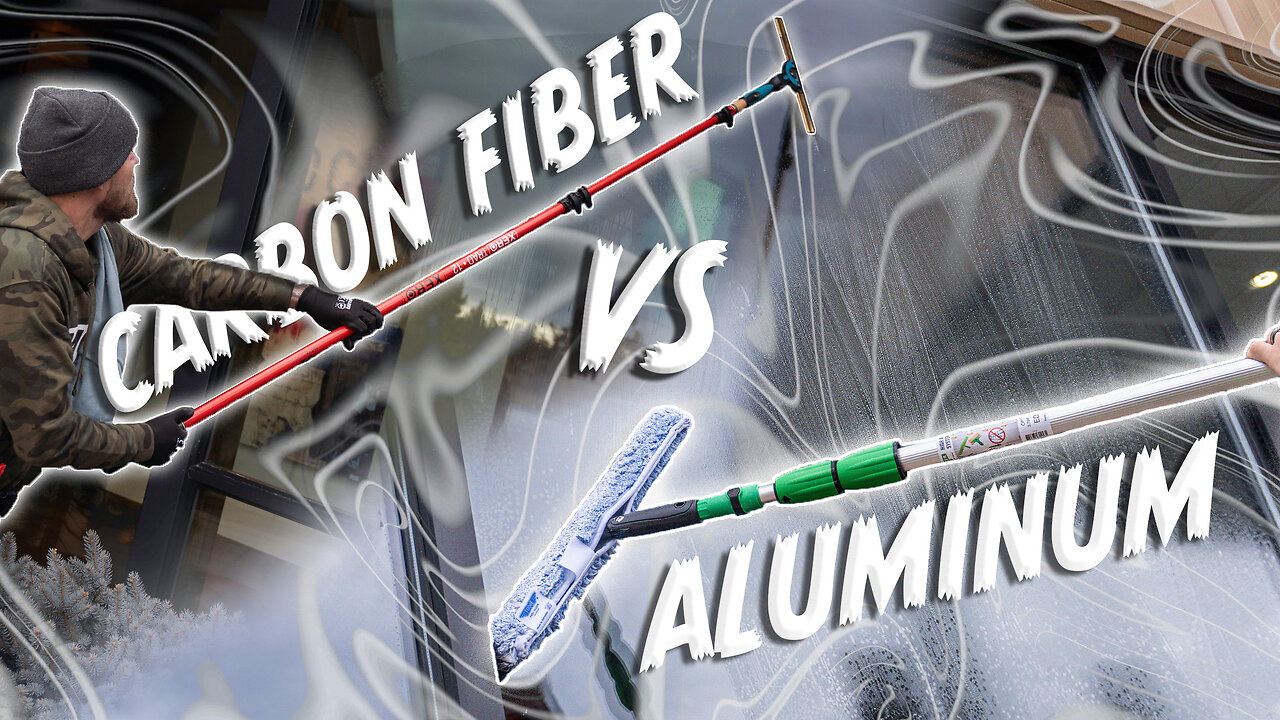 Carbon Fiber vs Aluminum Poles: The Window Cleaner's Guide