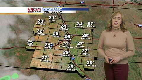 Audra's Tuesday Forecast