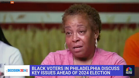 Black Woman Starts Crying About How Inflation Under Biden/Harris Is Killing US During NBC Interview