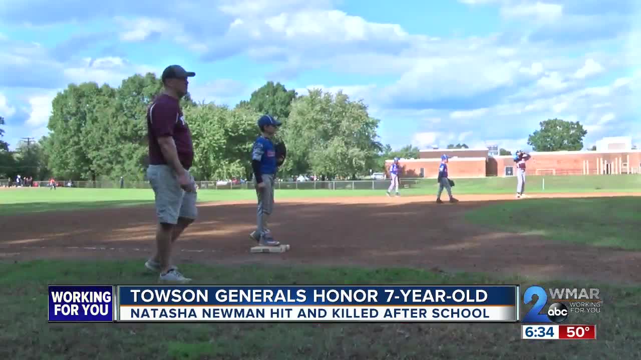 Towson Generals Honor Natasha Newman